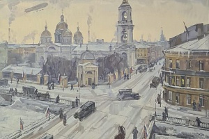 И. В. Суворов Петроград. 1914 год. Вознесенский проспект. 1987