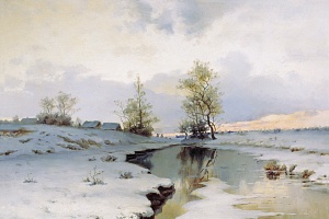 И. И.Ендогуров. Начало весны. 1885