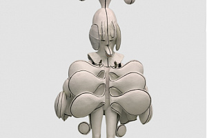 Коллекция И. Н. Маркина. Андрей Бартенев. Рыбная кость.  Костюм из перформанса “ФАУСТ”, 1990-е