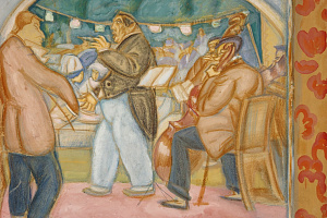 Борис Григорьев. Музыканты. 1914