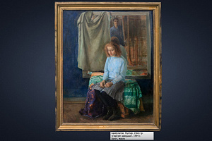 Мухтар Камбулатов. Портрет девушки