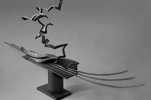 В. М. Марков. Чайки над озером