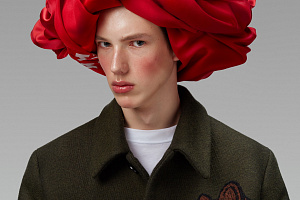 Дмитрий Булин. Портрет мужчины в красном тюрбане. Из серии “Венера 2.0”. 2018. Для рекламной кампании универмага “Цветной”. Предоставлено автором