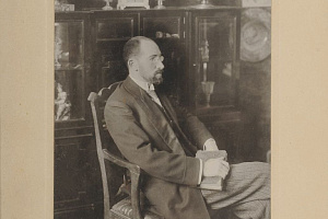 Портрет архитектора Л. А. Ильина в рабочем кабинете. 1915. Фотограф А. Фёдоров