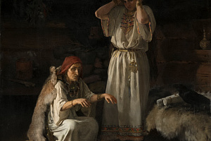 М. П. Клодт. Кольдунья. 1891
