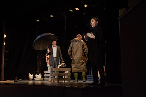 Переводчик РЖЯ работает на спектакле Театра Эстрады “Дом”